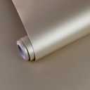 Yun-aeon Thick Metallic Beige Peel and Stick Wallpaper 15.7"x 118.1" Matte Fridge Contact Paper for Countertops Vinyl Self Adhesive Removable Modern Wall Paper for Kitchen