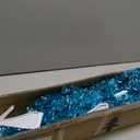 Juegoal 4 FT Lighted Artificial Christmas Tree, Pre-lit Green Tinsel Pine Spruce Tree, Light up with 70 White LED Lights Battery Powered, 8 Modes & Timer for Xmas Holiday Winter Home Party Decor