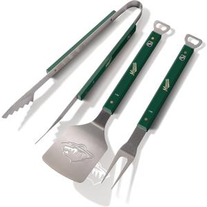 YouTheFan NHL 3PC Spirit Series BBQ Grill Set