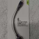 CELLCandy Ultra Flexible 6inch Charge and Sync USB-to-Micro USB Cable - Black