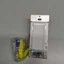 Lutron Sunnata On/Off Accessory Switch with Wallplate, only for use with Sunnata LED+ Dimmers, ST-ASW-WH, White