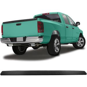 SCITOO Tailgate Molding Cap 82209867 Compatible with 2002-2009 for Dodge Ram 1500 2500 3500 Matte Black Top Rear Tailgate Moulding Trim
