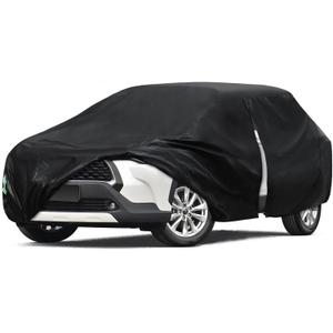 6 Layers Car Cover Waterproof All Weather for Automobiles, SUV Size A6 Universal Fit for Toyota RAV4 /4Runner, Honda CRV, Hyundai Santa Fe, Nissan Rogue, Audi Q5 (182-190 inch)