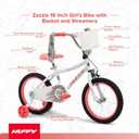 Huffy Kids 12/16 Inch Bikes, Ideal for Ages 3+ Years Old, EZ Build Assembly, Removable Training Wheels, Chain Guard for Safety, Fun and Playful Designs