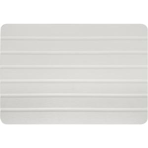 Absorbent Stone Bath Mat, Diatomaceous Earth Shower Mats, Non-Slip Water Absorbing Diatomite Stone Mat for Bathroom Floor, Quick-Drying Easy to Clean (Line-white)