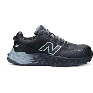 New Balance Fresh Foam Cremorne Composite Toe Safety Shoes for Men - Non Slip, Electrical Hazard - Black/Grey, Low Rise Size 10.5 Men
