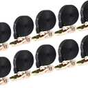 LIFERUN 10 Pack 1" x 20' Ratchet Straps Heavy Duty, 1760lbs Break Strength Endless Ratchet Strap, NO Hook, Tie Down Straps for Motorcycles, Goods, Luggage,Black