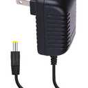 Portable DVD Player Charger - 6.6ft Long Cord, Compatible with DBPOWER/WONNIE/UEME/Sylvania/SUNPIN/YOTON, Overload Protection - Replacement Wall Power Adapter for Portable DVD Players, 12V 1.5A