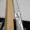 UNISHADES no Drill Cordless Roman Shades for Windows, 35" W 64" H - Light Filtering - Linen - Grey
