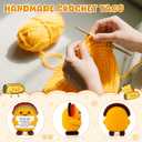 2 x JoycuFF Dad Birthday Gift from Daughter Son Wife Handmade Crochet Mini Taco Birthday Gifts for Dad Funny Gift Emotional Inspirational Taco Support Decor