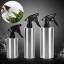 Fdit Stainless Steel Hand Pressing Watering Can with Spray Nozzle (550ml)
