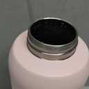 POWCAN 40 oz Insulated Water Bottle for Sports: 2-in-1 Lid with Push-Button Spout & Quick-Flip Straw, Leakproof, Car Cupholder Friendly, Stainless Steel for Gym, School, Travel, Camping (Cotton Candy)