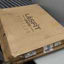 LASFIT Floor Mats for Ram 1500 2019-2024 Crew Cab with Rear Under-Seat Storage Bucket Seat (NOT Fit for Classic Model), 4 Full Size Doors All Weather TPE Custom Fit 1st & 2nd Row, Black