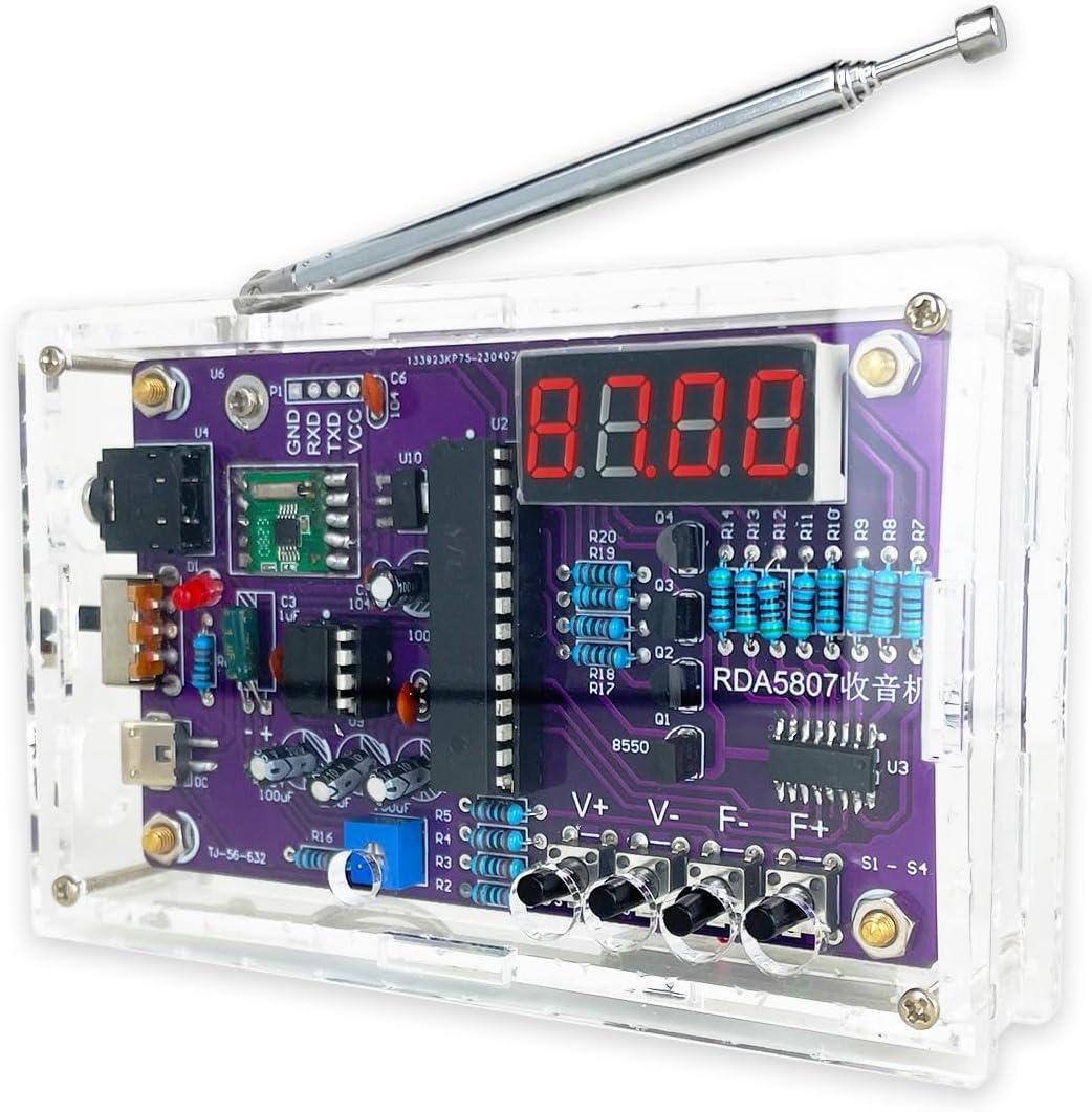 YYSOLDER soldering practice kit Portable DIY Electronic Kits Powered by Batteries or USB Cable electronic kit adult