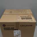 GE Window Air Conditioner Unit, 6,000 BTU for Small Rooms up to 250 sq ft. with Adjustable Fan and Cooling Settings, Perfect for Bedroom or Living Room, Easy Install Kit Included, Black