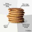 Honey Stinger Organic Mini Vanilla Waffles, Energy Stroopwafel for Exercise, Endurance and Performance, Sports Nutrition for Home & Gym, Pre and Post Workout, 1 Bag, 5.3 Ounce