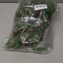 2-Pack 24in Artificial Christmas Wreaths for Front Door Frosty White Pine Needle Pine Cone Christmas Wreath with Lights Christmas Decoration Holiday Window Wedding Decor