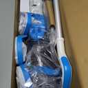 OGERY Pool Vacuum for Above Ground Pool, Up to 18.5GPM Flow & 50KPA Powerful Suction, 60Mins Runtime, Telescopic Pole Cordless Pool Vacuum for Inground Pools, Handheld Pool Vacuum for Spas/Hot Tubs
