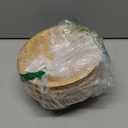 Lawei Set of 4 Bamboo Salad Bowls - 7 x 2.25 Inch Wood Serving Bowls Individual Meal Bowls Fruits, Salad, Pasta, Cereal, Rice and Snacks