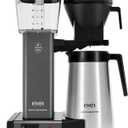 Technivorm Moccamaster 79317 KBGT thermal Carafe 10-Cup Coffee Maker 40 Ounce, Stone Grey 1.25l