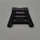 ACKO Folding Step Stool Foldable 16 Inch 400 lbs Capacity, Plastic Stools for Adults and Kids, Collapsible Stools for Kitchen, Stepping Stool with Handle, Black, 1 PC