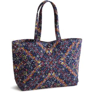 Vera Bradley Women's Premium Cotton Hathaway Tote Bag