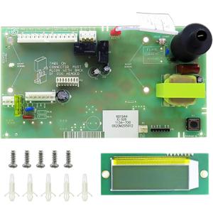 013464F Control Board & 013640F LCD Display Combo for Raypak Digital Pool Heaters | Complete Replacement Kit for Models 185B, 265B, 335B, 405B, 206A, 266A, 336A, 406A, 207A, 267A, 337A, 407A