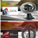 LISEN for Magsafe Car Mount, Mini 360 Rotating Magnetic Phone Holder for Car Dash, Magnetic Phone Mount, Car Accessories for Women Men, Rotatable Holder for iPhone 17 Pro Max Air 16 15 14 13 Kits