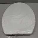 MinSha Round Toilet Seat easy clean soft close Replacement
