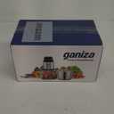 Amazon.com: Ganiza Food Processor, 2-Speed Food Chopper Meat Grinder with 8 Cup Stainless Steel & 8 Cup Glass Bowls, Upgraded Button & Smart Overheat Protection Light - Includes Clean Brush, 2 Sets of Blades: Home & Kitchen