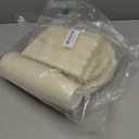 175 Pcs Ivory Plates and Napkins Set, 25 Guest Ivory Party Supplies Include Scalloped Plate Paper Napkin Cup Fork Knives Disposable Plastic Cutlery for Birthday Wedding Baby Shower Party