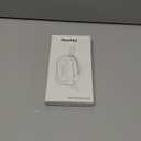 Dog Poop Bag Holder for All Leashes,Hand Free Doggie Waste Bag Dispenser-hook & loop/Carabiner,Dog Poop Bag Dispenser for Leash,Wide Opening,Leash Attachment for Dogs Walking,Poop Bags EXCLUDED,Gray (Denim)