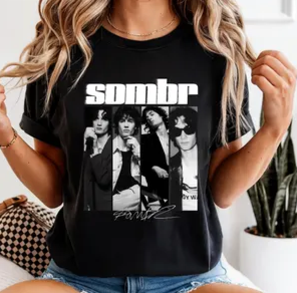 Artist Sombr T-shirt Size Ladies S