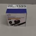 8.2Ft Cord Cover Floor, PVC Cord Covers for Wires on Floor, Soft Floor Cable Cover Cord Hider, Floor Cable Management Cable Protector for Commercial Office Carpet/Floors/Wall Black