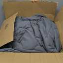 King Size Mattress Pad Waterproof, Cooling Mattress Topper Noiseless, Leak Proof Mattress Protector Deep Pocket Washable, Quilted Fitted Soft King Mattress Pad Cover (78x80 Inch, Grey)