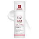 EltaMD UV Daily SPF 40 Face Sunscreen Moisturizer with Zinc Oxide, Daily Face Moisturizer with SPF, Sunscreen, 1.7 oz Pump