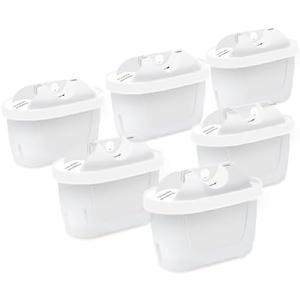 Water Filter for All BRITA,Compatible with Brita Maxtra/Mava,Maxtra+, Fit for Mavea,Marella jug Pitcher Replacement Cartridge, Reduce Limescale and Impurities. … (6)