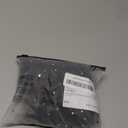 GORAIS Women's Sequin Jacket Evening Shrugs Long Sleeve Open Front Cropped Bolero for Formal Dresses (Black, S)