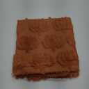 DFXSZ Fall Pillow Covers 16x16 Set of 2 Fall Decorations Autumn Rust Pumpkin Throw Pillow Cases Soft Plush Faux Fur Wool Couch Cushion Case for Chair Sofa Bedroom Living Room Home Decor PTK02A16