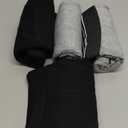 AIRCUTE Urine Incontinence Underwear for Men Washable Leak Proof Absorbency Boxer Briefs with Fly Bladder Control 60ML, 5 Pack (4XL,Black3-Grey2)