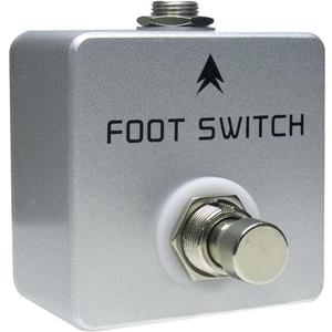 Guitar Footswitch Pedal, Metal SWITCH PEDAL, 6.35mm Mono Output for Amp Channel Selection and Time-Based Effects