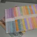 72 Sheets 12x12 Scrapbook Paper Multi-color Floral Double-sided Boho Earth Tone Patterned Craft Paper Spring Decorative Cardstock Journal Supplies for DIY Photo Album Origami Decor(Multicolor)