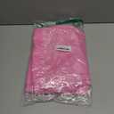 Gwine Sheer Curtains 84 Inches Long - Light Filtering Rod Pocket Window Curtain Panels for Bedroom, Elegant Soft Voile Living Room Sheer Drapes, Each 42Wx84L, 2 Panels, Hot Pink