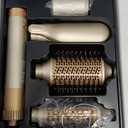 MESCOMB 6-in-1 Hot Air Styler  Hair Dryer & Air Styler with Straightener, Auto Curler, Volumizing Brushes, Frizz-Free Hair Styler for Straighting, Curling, Smoothing & Adding Volume, Not Damage (Champagne Coffee)