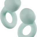 Loop Quiet 2 Ear Plugs - Ultra-Comfy Reusable Noise-Reducing Earplugs for Sleep, Deep Focus, Travel, Sensitivity | Flexible Hearing Protection | Customizable Fit | 24dB (SNR) Noise Reduction (Mint)