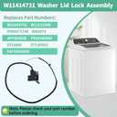 2025 Upgraded W11414731 W11513248 Washer Lid Lock Assembly Compatible with Whirlpool Maytag Crosley Washer WTW5010LW0 WTW5015LW0 WTW5057LW0 Replaces AP7002928 PS16543458 DTL60003 Lid Lock Switch