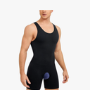 Mens Sleeveless Full Body Shaper Underwear Slimming Compression Bodysuit Shapewear Tummy Control Fajas Para Hombres M/L