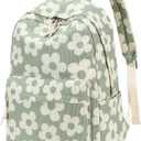 Bluboon School Backpack for Teen Girls Bookbags Elementary High School Corduroy Laptop Bags Women Travel Daypacks