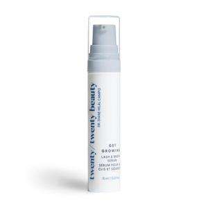 Get Growing Lash & Brow Serum Thicker, Fuller Looking Lashes & Brows - Ophthalmologist Developed, Safe for Sensitive Eyes - Vegan, Cruelty-Free, Clean Ingredients