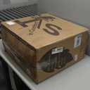 Office Chair for Back & Neck Pain Relief, Virgin Foam Seat, 2D Adjustable Lumbar & 3D Headrest, Flip-Up Armrests, Tilt & Rock for Relaxation, Black/Carbon Fiber